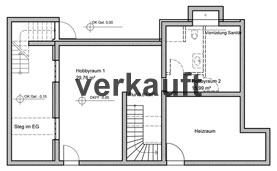 Wohneinheit 1 Untergeschoss