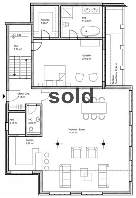 Living Unit 3 Ground Floor