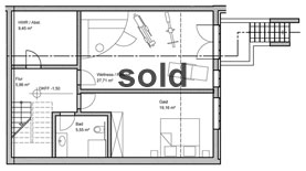 Living Unit 3 Lower Floor